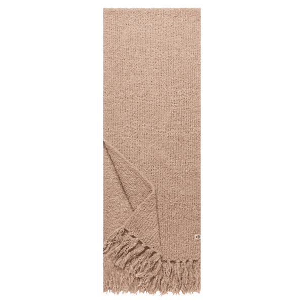 Classic Bouclé Schal 35x180  - camel
