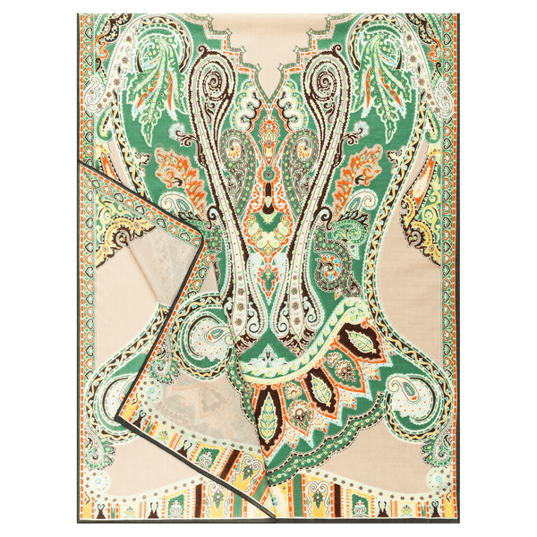 Porta Paisley 70x180 - multi forest
