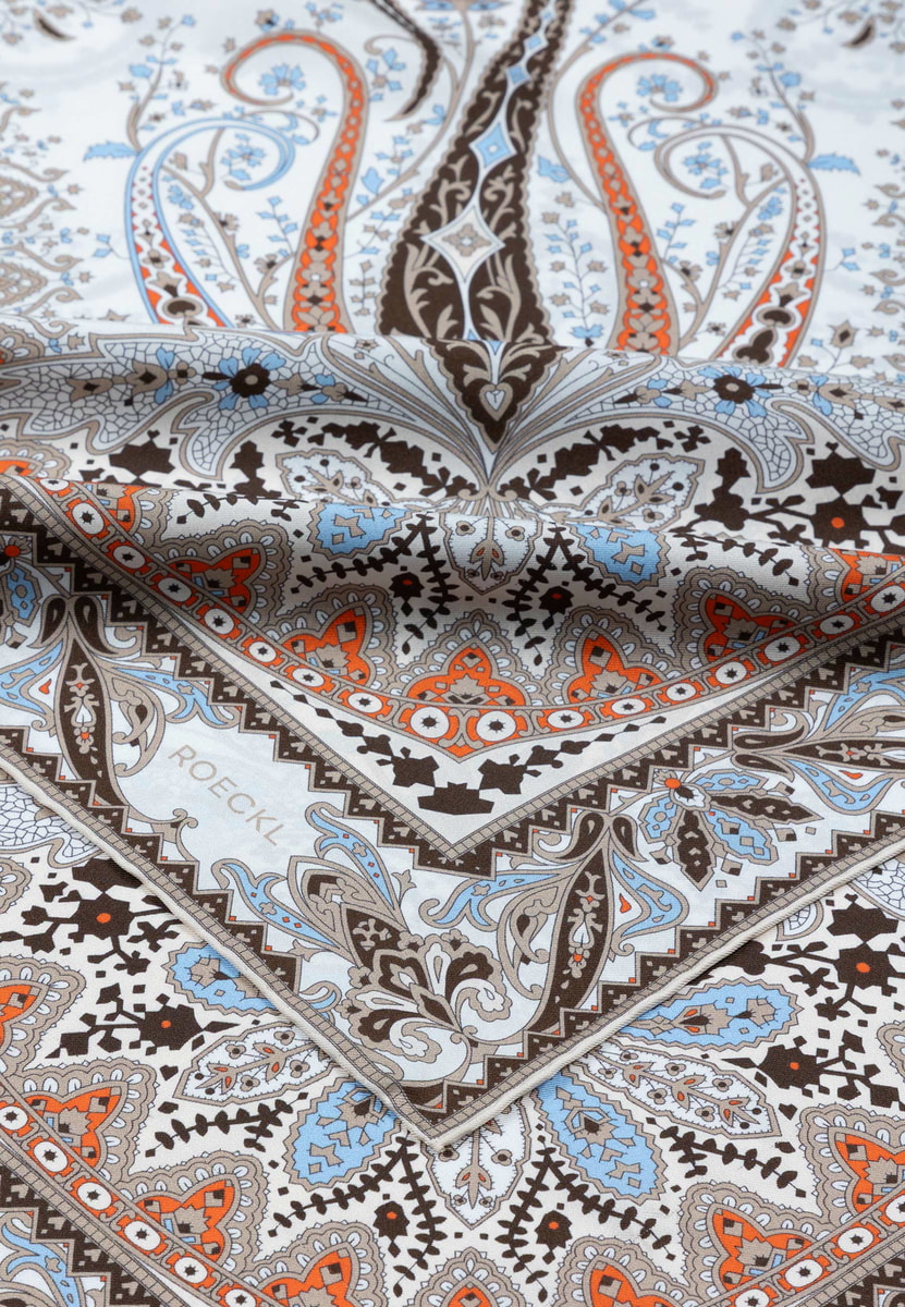 Paisley Dreams 90x90 - multi natural