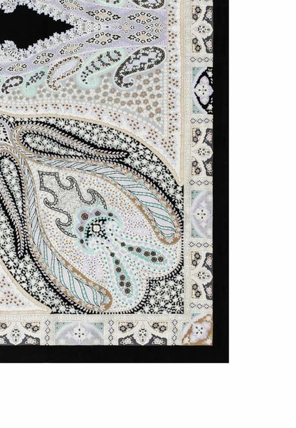 Mini Alhambra 90x90 - black/silver