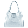 Florence Shopper metallic medium  - silver