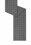 Fine Check 35x180  - black
