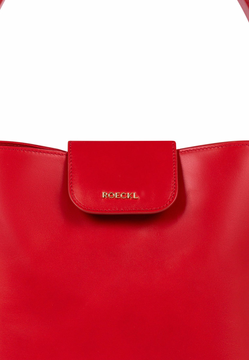 Florence Schultertasche medium - classic red