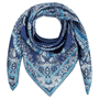 Paisley Reflection 90x90  - multi navy