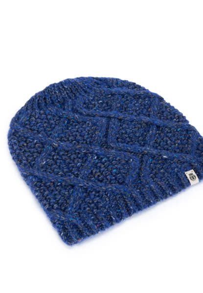 Winter Tweed Beanie  - cosmos