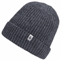 Klassische Strickmütze  - anthracite