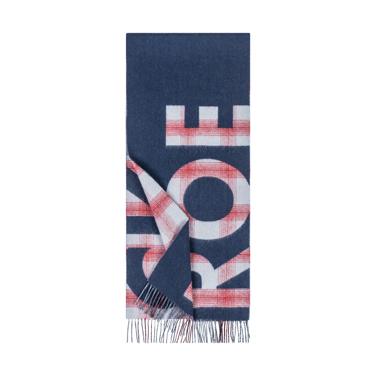 Logo Check Women 35x170 - classic navy