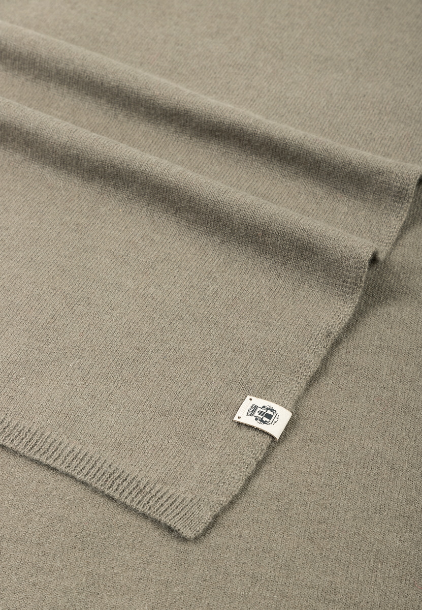 Pure Cashmere Schal - moss