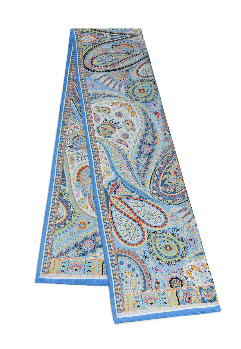 Paisley Festival 45x180 - multi bleu