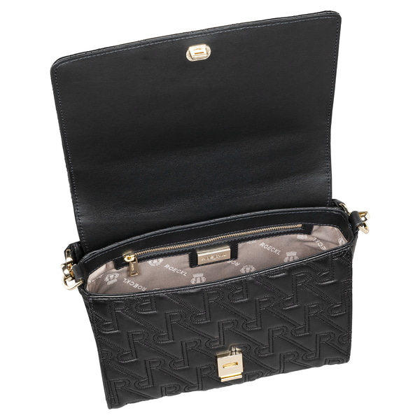 Emilia quilted small - black