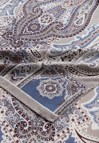 Harfen Paisley 70x170 - natural/dove