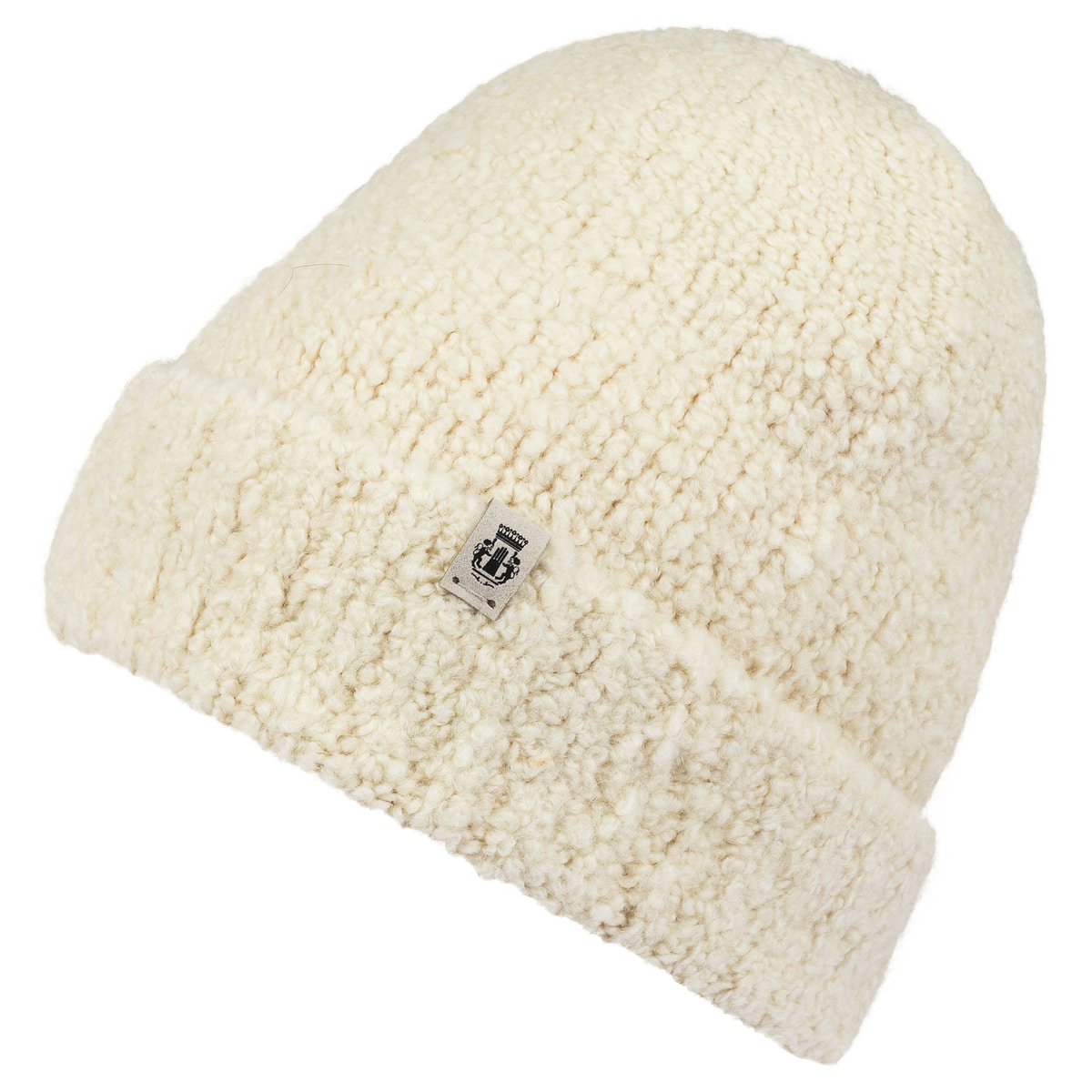 Warm Embrace Muetze - woolwhite