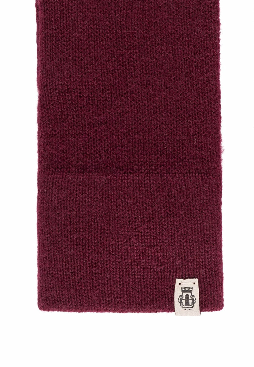 Pure Cashmere Handschuhe - burgundy