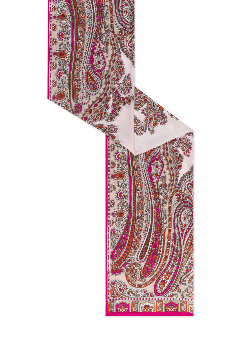 Paisley Reverie 70x180  - rose/beige