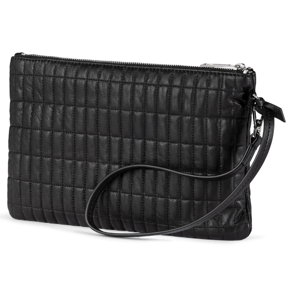 Carol Pouch Quilted extra small - black