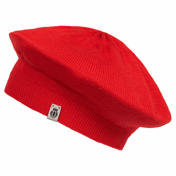Calais/Light Bamboo Baske - poppy red