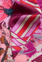 Check & Flowers Twilly 11x200  - multi magenta