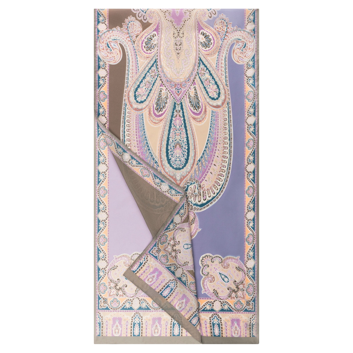 Colorblocking Ornament 45x180 - multi lavender