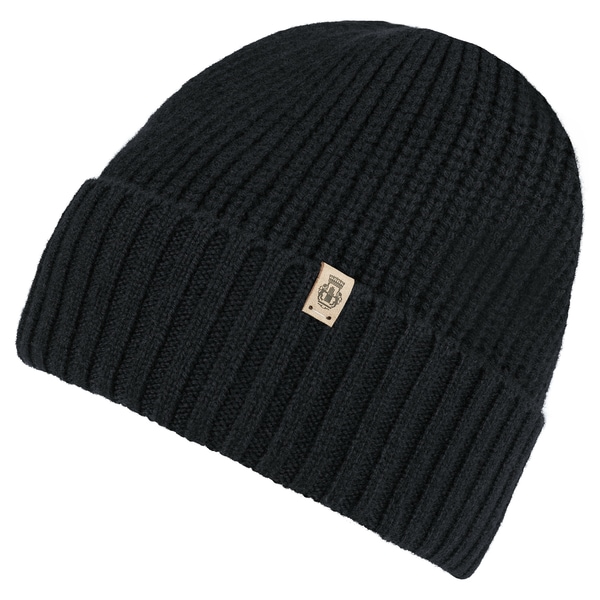 Winter Stripes Muetze - black