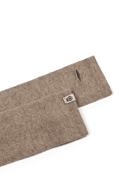 Pure Cashmere Stulpe - taupe