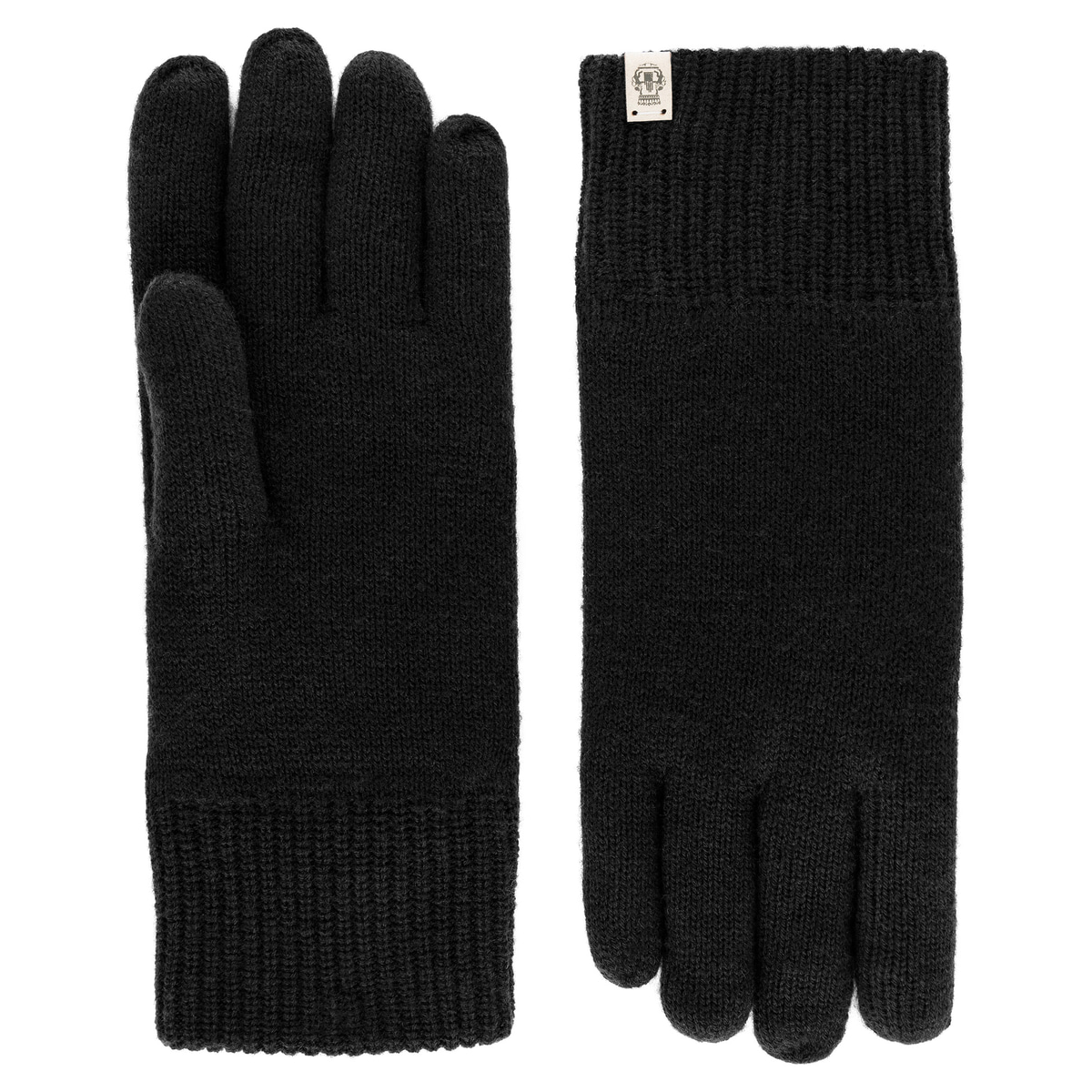 Pure Merino Handschuh - black