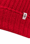 Pure Cashmere Umschlagmuetze - classic red