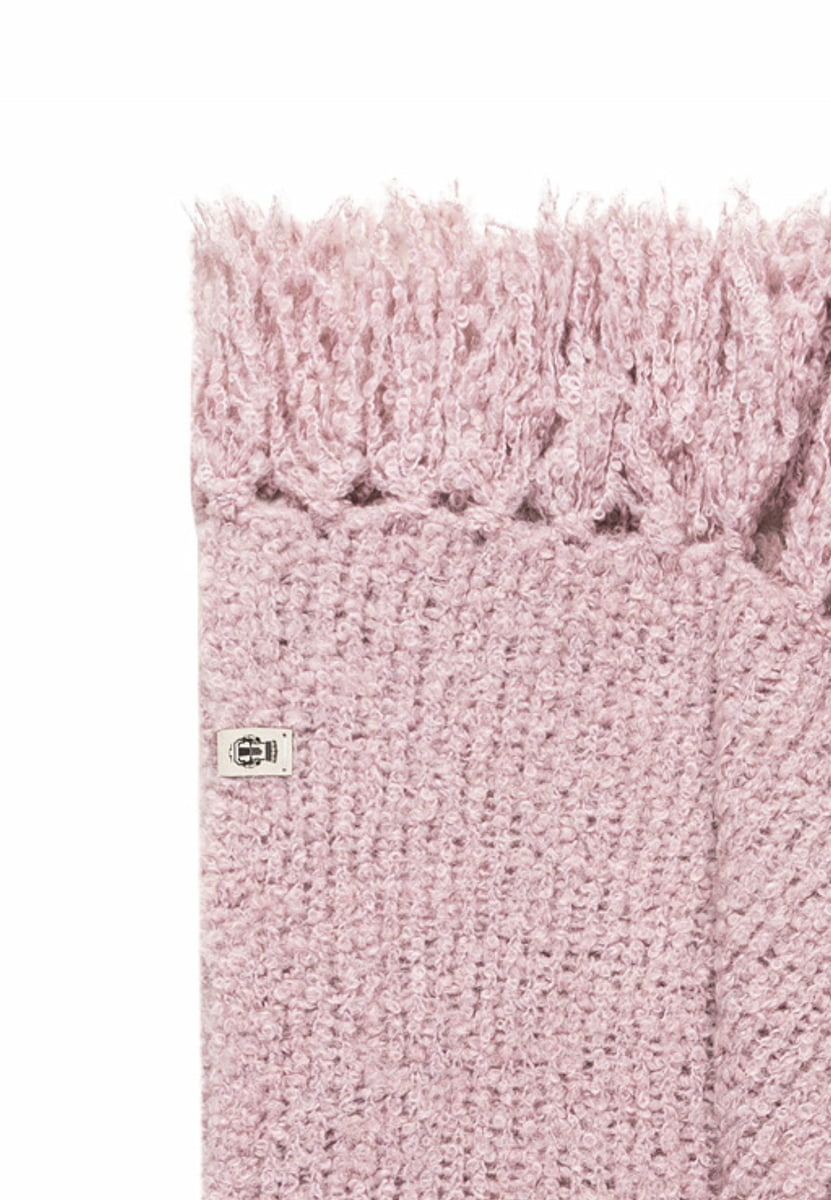 Classic Bouclé Schal 35x180 - blush