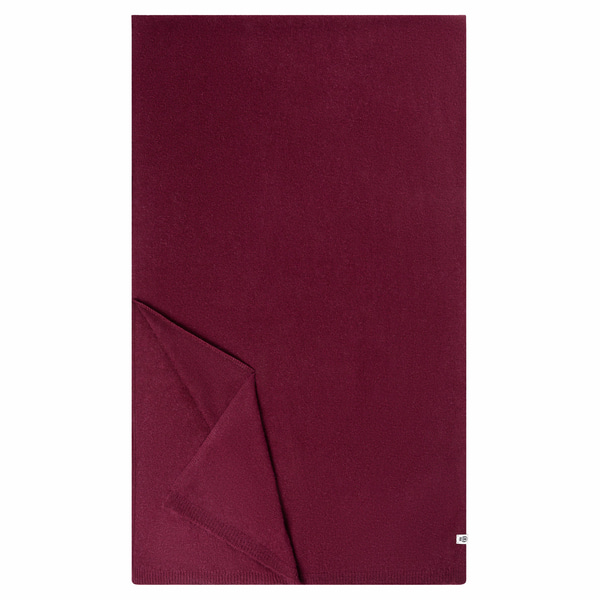 Pure Cashmere Plaid 60x190 - wine