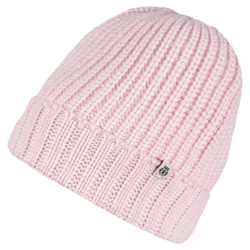 Pure Cashmere Umschlagmuetze - blossom