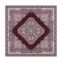 Square Garden Paisley 90x90 - multi wine