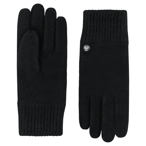 Walkhandschuh mit Kaschmir - black