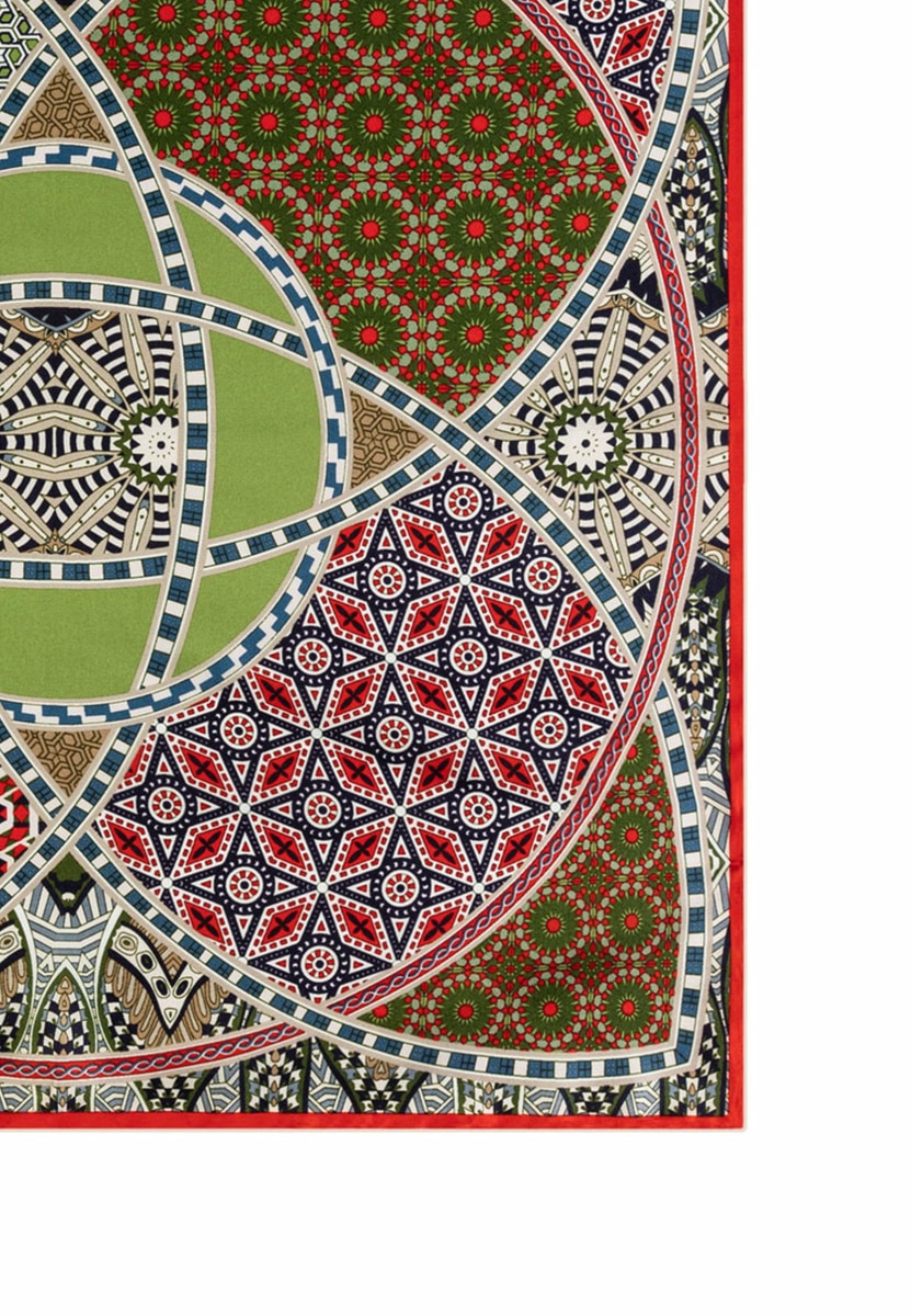 Kaleidoskope 53x53 - multi khaki