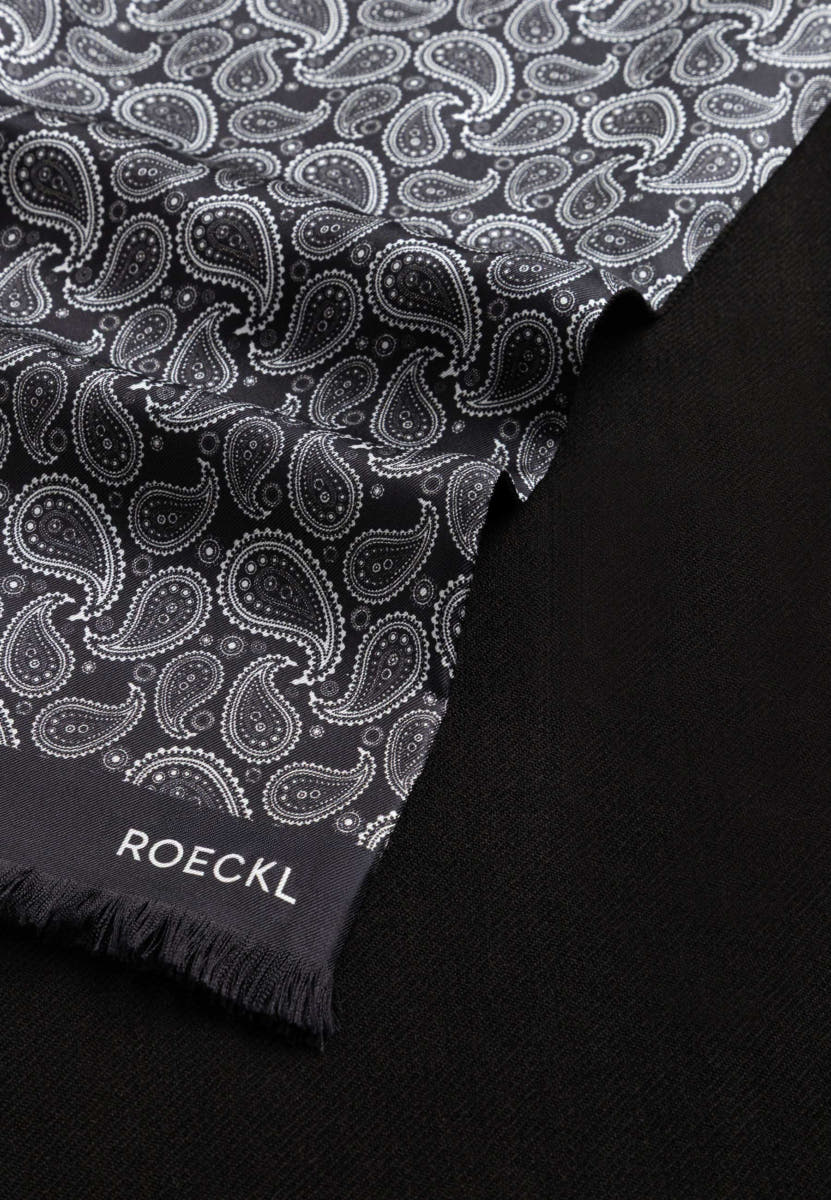 Paisley Pattern 27x184 - multi black