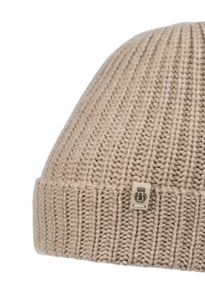 Pure Cashmere Umschlagmuetze - cashmere