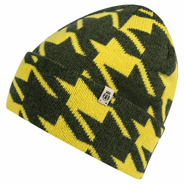 Modern Pepita Muetze - khaki