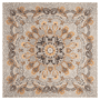 Animal Paisley 140x140  - multi camel