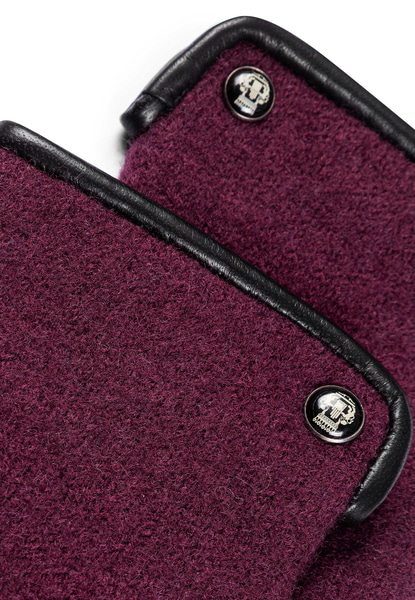 Klassischer Walkhandschuh Women - mulberry
