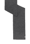 Merino Tweed Schal 35x180  - anthracite