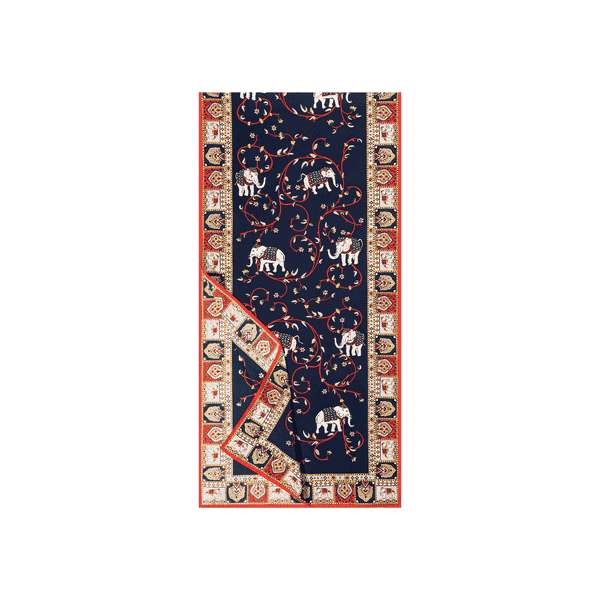 Elephant Garden 45x180 - multi navy