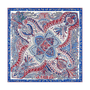 Vibrant Paisley 90x90  - multi blue