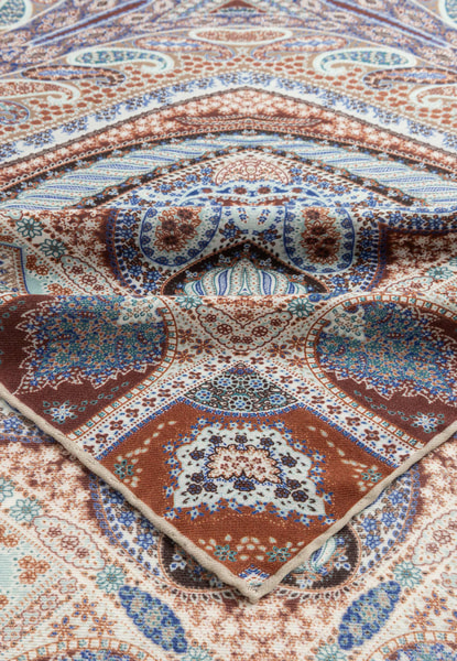 Winter Alhambra Paisley 140x140 - multi brown