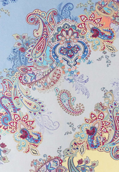 Flower Fusion 130 x 130 - multi pastel