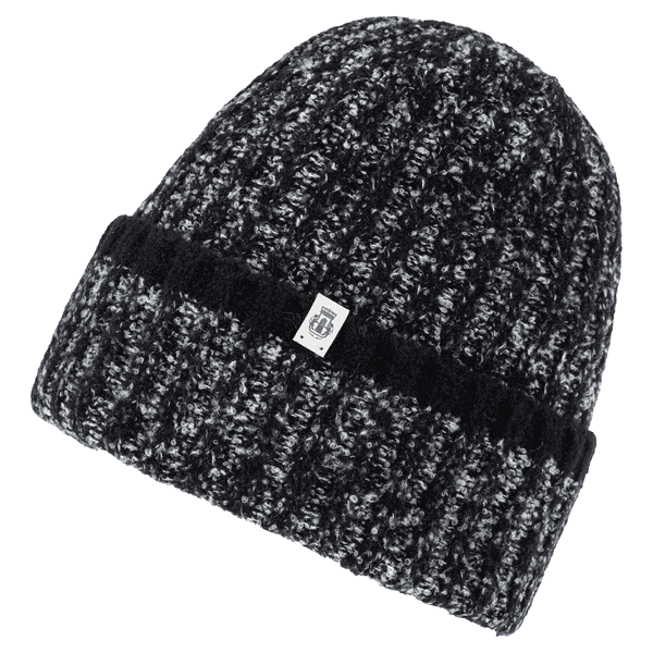 Mouliné Stripes Mütze - multi grey
