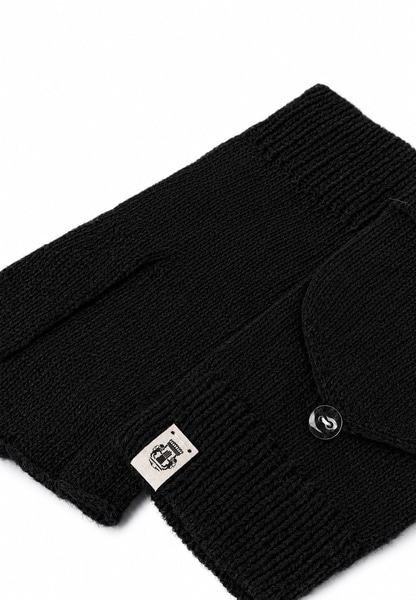 Essentials Kapuzenhandschuhe Basic - black