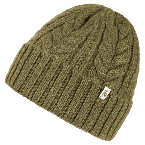 Cashmere Twist Mütze  - forest
