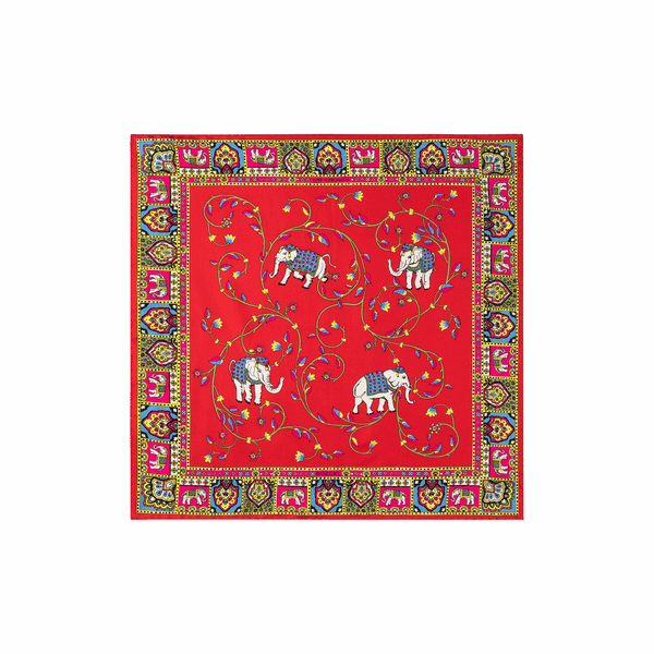 Elephant Garden 53x53 - red mix