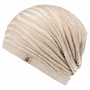 Animal Stripes Muetze - white/beige