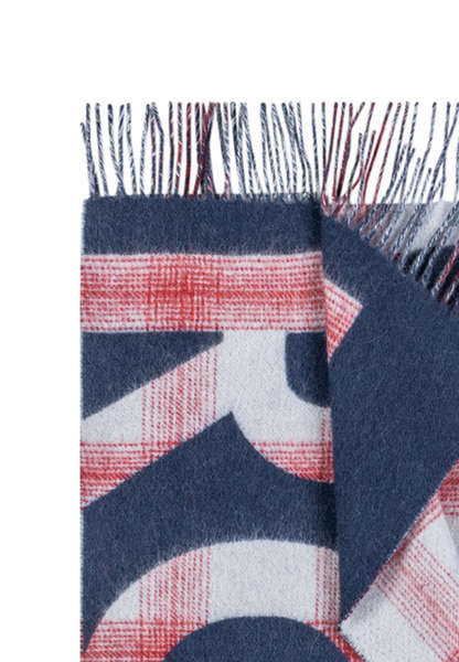 Logo Check Women 35x170 - classic navy