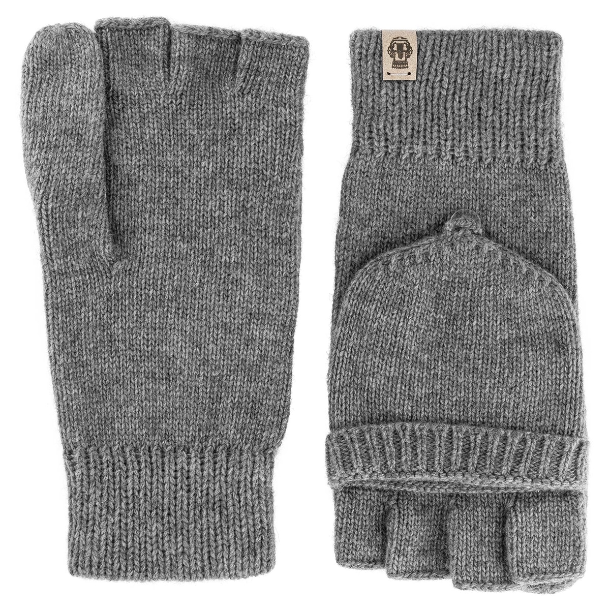 Essentials Kapuzenhandschuhe Basic - silvergrey