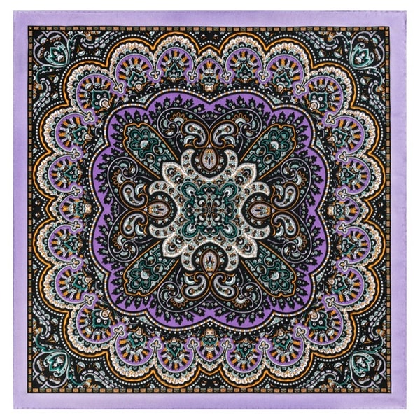 Young Paisley 53x53 - multi lilac